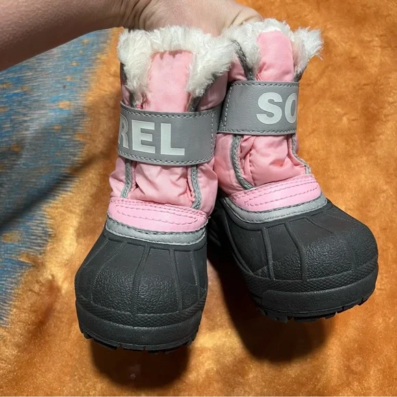 Sorel Snow Commnader Watetproof Insulatied Winter Snow Boots toddler size 5 - Picture 6 of 10